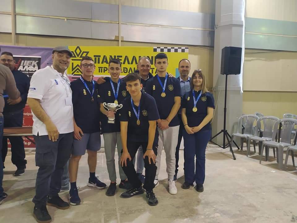 Πρωταθλητές Ελλάδας 2023 στο Μαθητικό Σκάκι