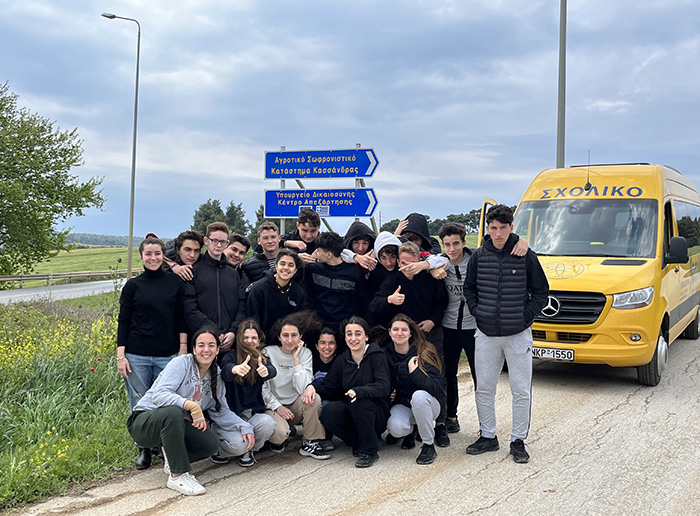 Επίσκεψη στις Αγροτικές Φυλακές Κασσάνδρας