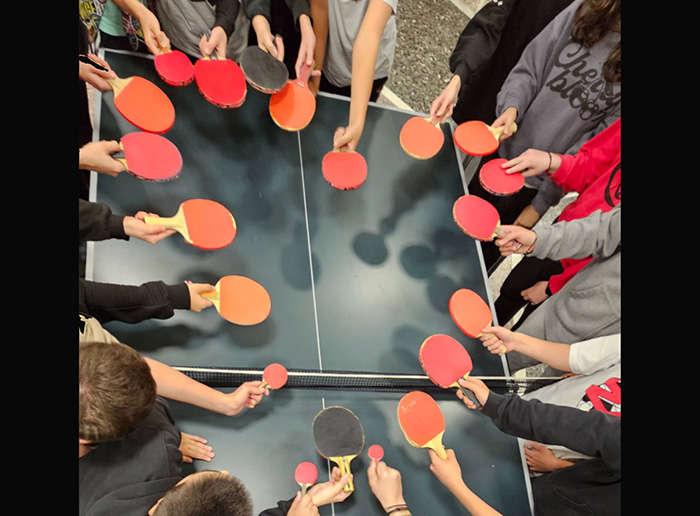 Γνωριμία με την επιτραπέζια αντισφαίριση