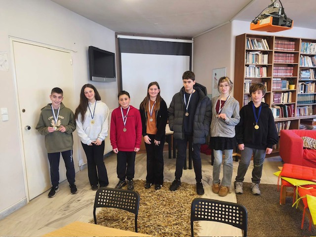 Εσωτερικό πρωτάθλημα σκάκι Γυμνασίου