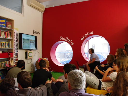 Επίσκεψη στη Δημοτική Βιβλιοθήκη Χαριλάου
