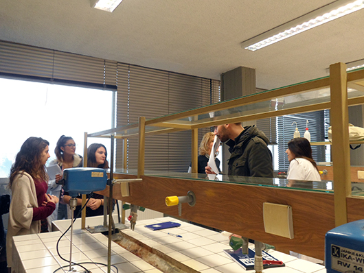 Επίσκεψη στο εργαστήριο Οργανικής Χημικής Τεχνολογίας του Α.Π.Θ.